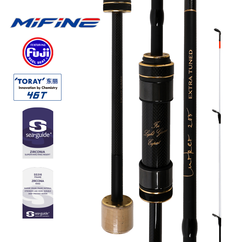 Kastking Reel Zephyr - MIFINE LURKER Tubular&Solid Tip Spinhengel XUL/UL/L
