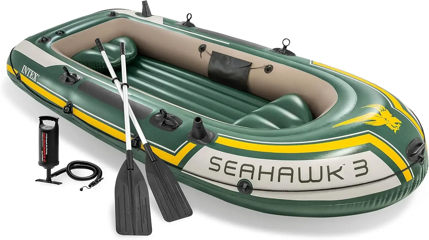 Fishing Rod Holder - INTEX 66332EP Seahawk 2 opblaasbare bootset: