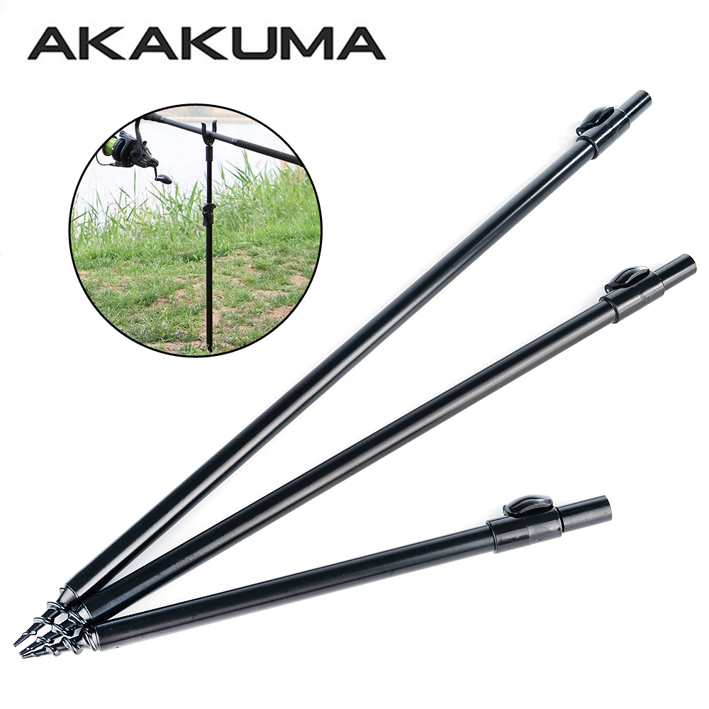 Fishing Rod Casting - Telescopische visstokhouder van aluminiumlegering met schroefdraad,