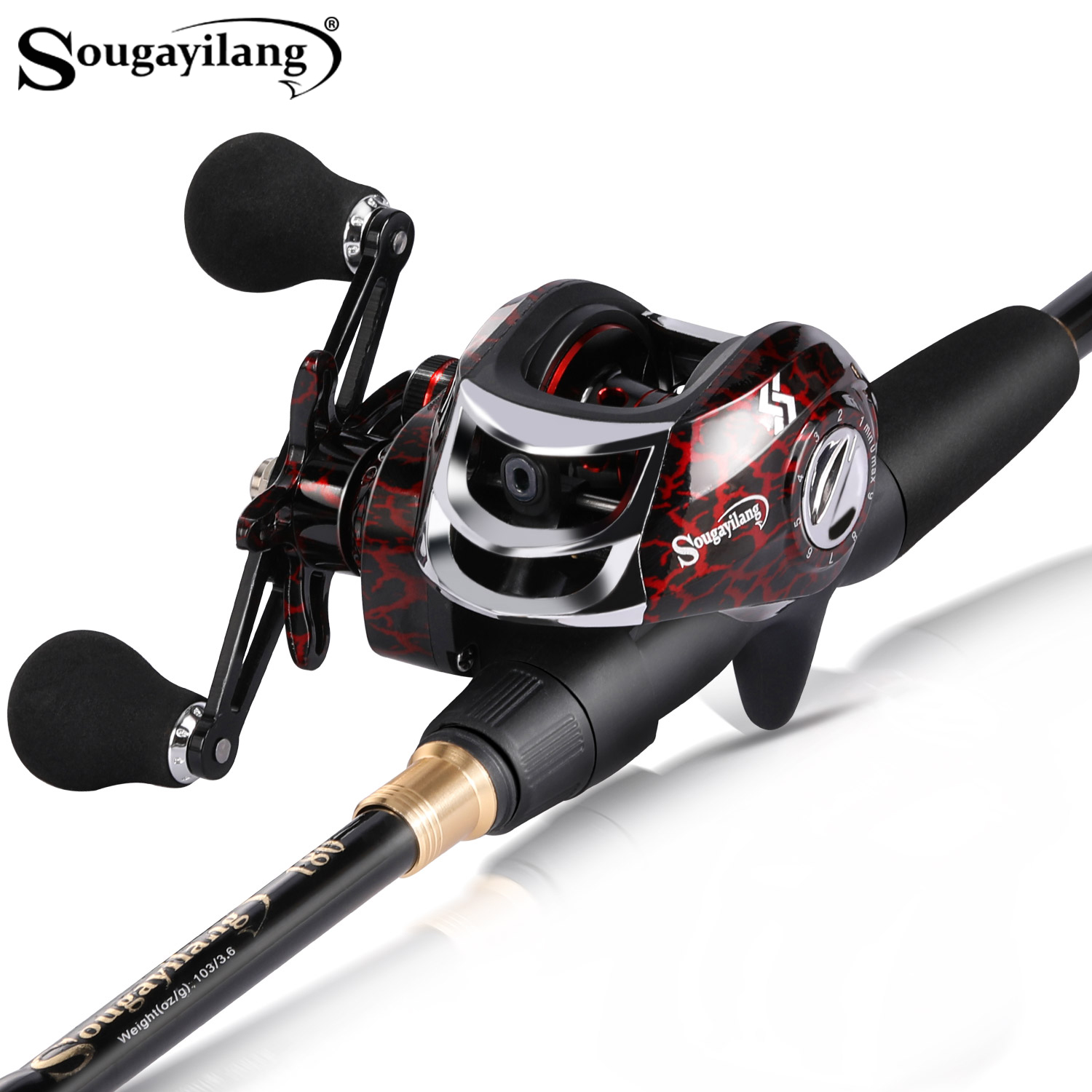Sougayilang 1,8-2,4 m Casting  - Fishing Rod Combo recensie en prijs